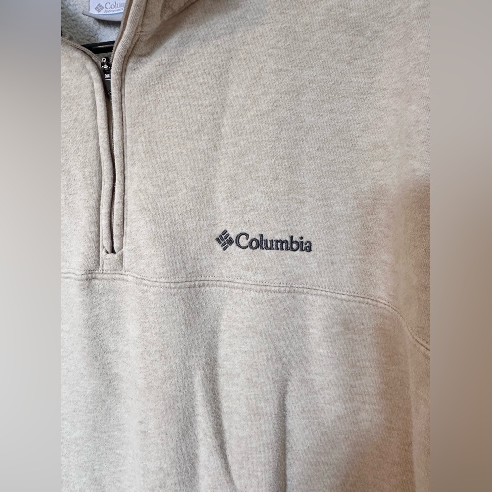 Columbia Tan Men’s Quarter Zip